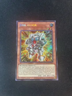 Yu-Gi-Oh! Junk Armor BLGG-EN032 1st Ed Secret Rare Foil EN - Image 2