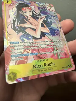 One Piece TCG Heroines Edition NICO ROBIN Alt. Art SR (EB03-055) 🔥 - Image 2