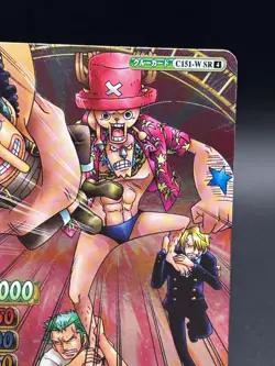 Franky Zoro Sanji C151-W Foil SR OnePy Berry Match Japanese One Piece MP - Image 3
