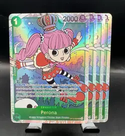 Perona OP12-034 SR One Piece Legacy Of The Master Playset X4 - Image 1