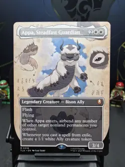 Appa, Steadfast Guardian (Borderless) Avatar: The Last Airbender Regular - Image 1