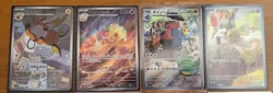 Pokemon TCG Lot of 10 Japanese/English AR/IR Cards Bundle Scarlet Violet- NM+ - Image 2