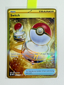 Switch - 206/165 - Pokemon 151 Secret Rare Card NM - Image 2