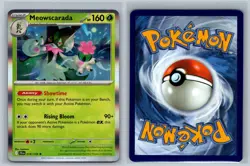 Meowscarada 018/159 Rare Journey Together Pokemon Card Holo Near Mint - Image 3