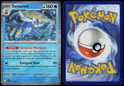 Samurott 023/086 Holo Rare White Flare Pokemon Card Lightly Played - Image 3