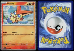 Victini 012/086 Holo Rare Black Bolt Pokemon Card Near Mint - Image 3