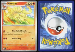 Ninetales 009/086 Uncommon Chaos Rising Pokemon Card Near Mint - Image 3