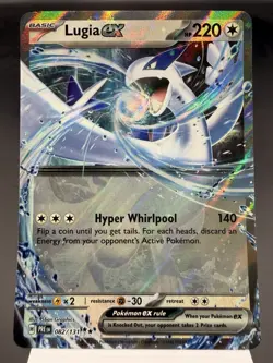 Lugia ex 082/131 - Ultra Rare Holo - Prismatic Evolutions Pokemon Card NM - Image 1