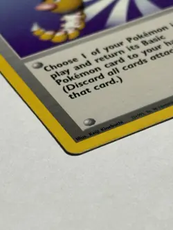 Pokemon TCG Base Set Scoop Up Trainer Rare Card 78/102 Unlimited MP - Image 3