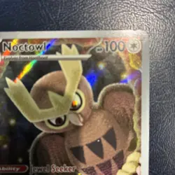 Noctowl Promo SV Scarlet & Violet Card 141 NM Condition - Image 2