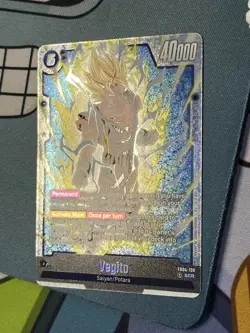 Bandai Dragon Ball Super Card Game FB04- Vegito SCR Foil - Image 2