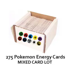 Pokemon Mixed Cards Lot - 275 Mixed Energy Cards Lot - NM - Image 1