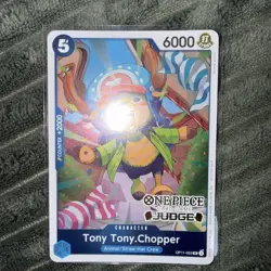 One Piece Card Game Tony Tony Chopper OP11-053 UC Judge Pack Foil Promo - Image 1