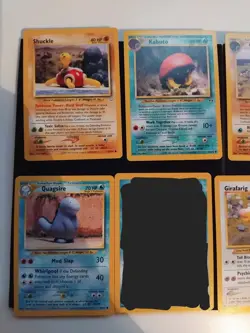 NM Yuka Morii WOTC Art Lot 7 Cards Pokemon Neo Era Discovery Revelation Destiny - Image 2