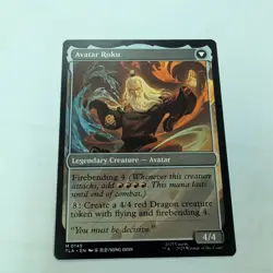 Magic: The Gathering The Legend of Roku & Avatar Roku Cards Lot TLA Red Black - Image 2