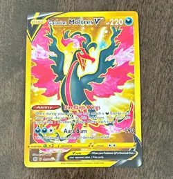 Pokemon TCG Card Lot: Galarian Moltres V Inteleon Froslass Foil Eng 3pc - Image 1