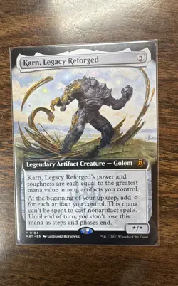 Karn, Legacy Reforged (Extended Art) March of the Machine: The Aftermath Regular - Image 1