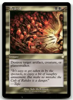 Bedevil (Retro Frame) #121 (NM) Brothers' War BRC Magic MTG - Image 1