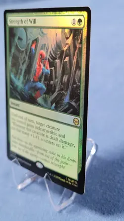 Strength of Will Foil R Marvel's Spider-Man 118 M/NM - Image 4