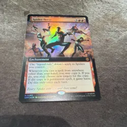 Spider-Verse Extended MTG SPM 263 Marvel’s Spider-Man Foil NM - Image 1