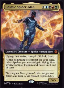 Cosmic Spider-Man - 271 Extended not foil MTG SPM - Image 1
