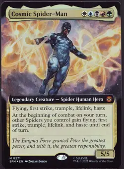 Cosmic Spider-Man - 271 Extended Foil MTG SPM - Image 1