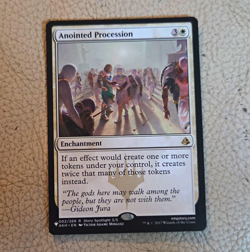 Wizards of the Coast Anointed Procession The List Reprints Reg EN #002/269 Rare - Image 1