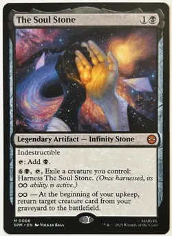 2025 Magic The Gathering Spider-Man- The Soul Stone M0066 Regular - Image 1