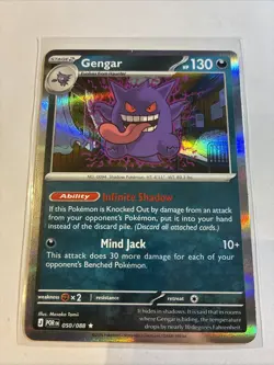 Gengar 050/088 Perfect Order Pokemon TCG Holo Mint Rare - Image 1
