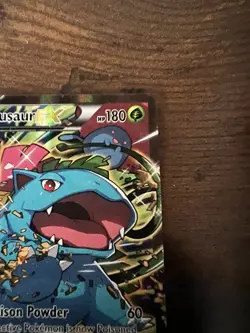 Pokemon Venusaur EX XY Black Star Promos Holo Card XY123 - Image 5