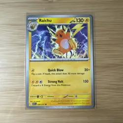 Raichu 056/217 Ascended Heroes Rare NM Pokemon TCG - Image 1