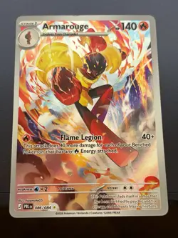 Armarouge 086/084 - Illustration Rare - Pokemon TCG Pitch Black - Image 1