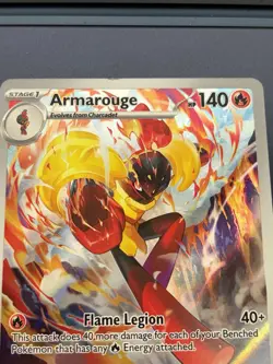 Armarouge 086/084 - Illustration Rare - Pokemon TCG Pitch Black - Image 2