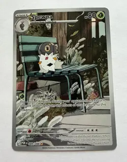 Spewpa 89/88 Illustration Rare Pokemon Perfect Order - Image 1