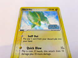 Pokemon Card - Reverse-Holo Electrike 52/100 EX Crystal Guardians *MP* Common - Image 3