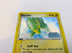 Pokemon Card - Reverse-Holo Electrike 52/100 EX Crystal Guardians *MP* Common - Image 4