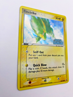 Pokemon Card - Reverse-Holo Electrike 52/100 EX Crystal Guardians *MP* Common - Image 5