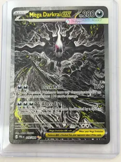 Nintendo Pokemon TCG Mega Darkrai EX Mega EX PBL 116/084 Holo English 2026 - Image 1