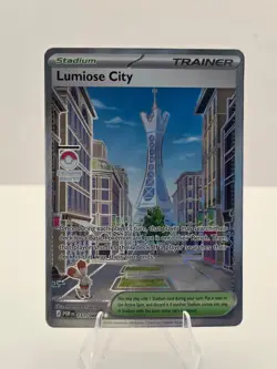 Lumiose City 111/088 Ultra Rare Perfect Order Pokemon Holo Near Mint - Image 1