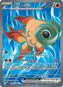 Chi-Yu ex - 234/193 - Paldea Evolved Full Art - NM - Pokemon - Read Description - Image 1