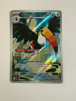 Toucannon 094/084 IR Pokemon Pitch Black Full Art Illustration Rare Pokemon TCG - Image 1