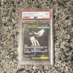 Mega Absol ex 180/132 ME01 Mega Evolution Special Illustration Rare Holo PSA 9 - Image 1