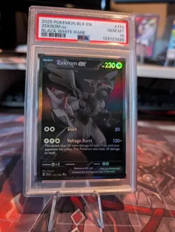 ZEKROM EX PSA 10 POKEMON BLACK BOLT BWR BLACK WHITE RARE - Image 2