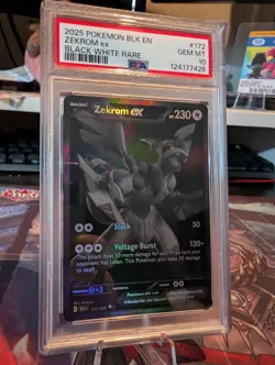 ZEKROM EX PSA 10 POKEMON BLACK BOLT BWR BLACK WHITE RARE - Image 4