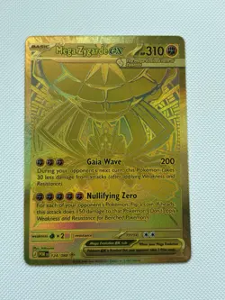 Pokemon Mega Zygarde Ex GOLD 124/088 - Image 1