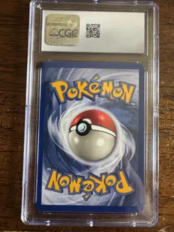 Blastoise Base Set Holo 2/102 1999 Red Dot Error CGC 8 Pokemon TCG - Image 2