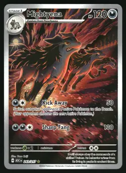 Pokemon Mightyena ME: Ascended Heroes 243/217 NM - Image 1