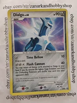 Pokemon Dialga DP26 Black Star Promo HP - Image 1