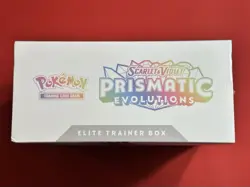Pokemon Scarlet and Violet Prismatic Evolutions ETB Elite Trainer Box Sealed! - Image 5