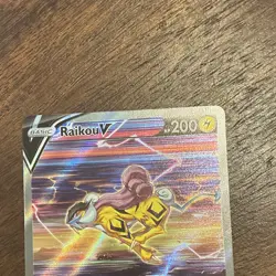 Pokemon TCG Raikou V Full Art Ultra Rare GG41/GG70 Crown Zenith Holo English - Image 3